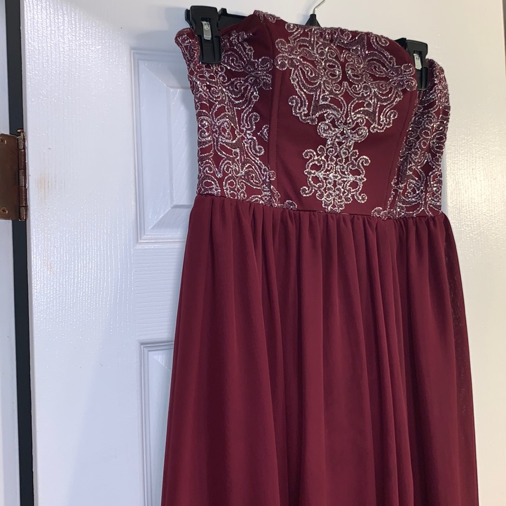 Maroon Formal Dress